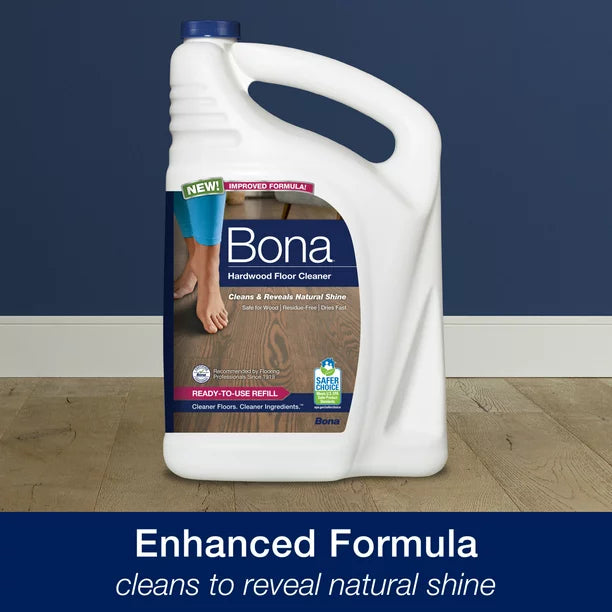 Bona Hardwood Floor Cleaner Refill, 96 fl oz